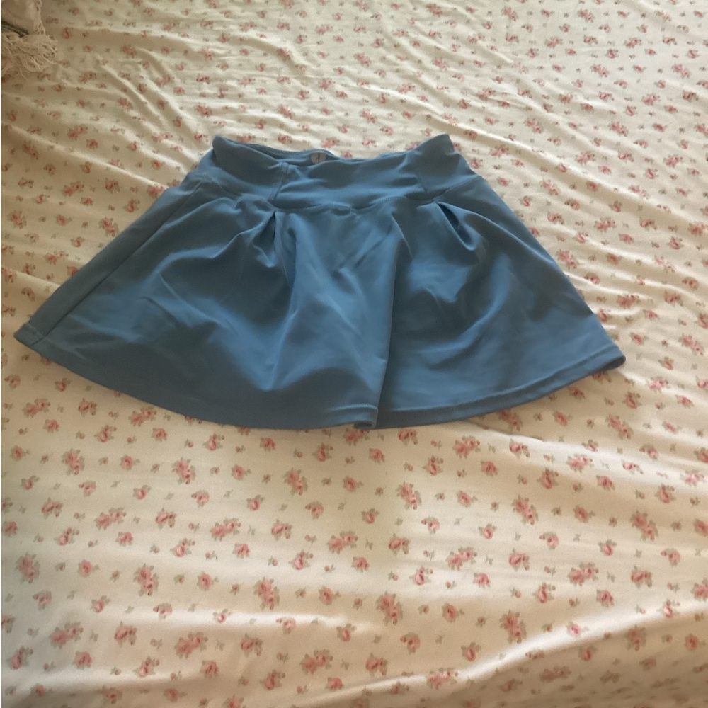Blue tennis skirt